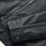 Stetson Black Leather Jacket - Stetson - Flyclothing LLC
