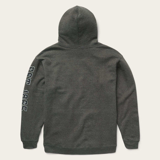 Stetson Charcoal Heather Fleece Hooded Sweatshirt - Stetson - Flyclothing LLC