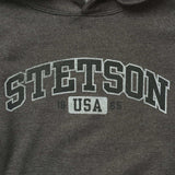 Stetson Charcoal Heather Fleece Hooded Sweatshirt - Stetson - Flyclothing LLC