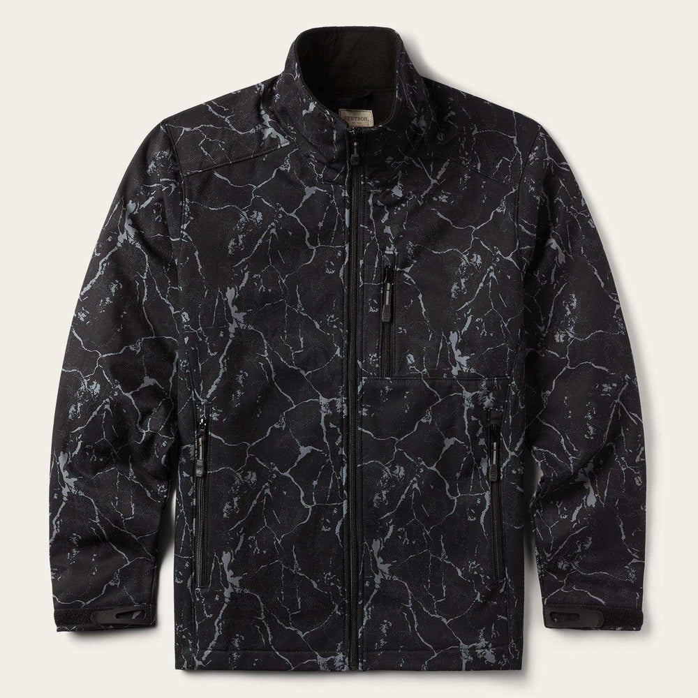 Stetson Range Print Softshell Tech Jacket - Stetson - Flyclothing LLC
