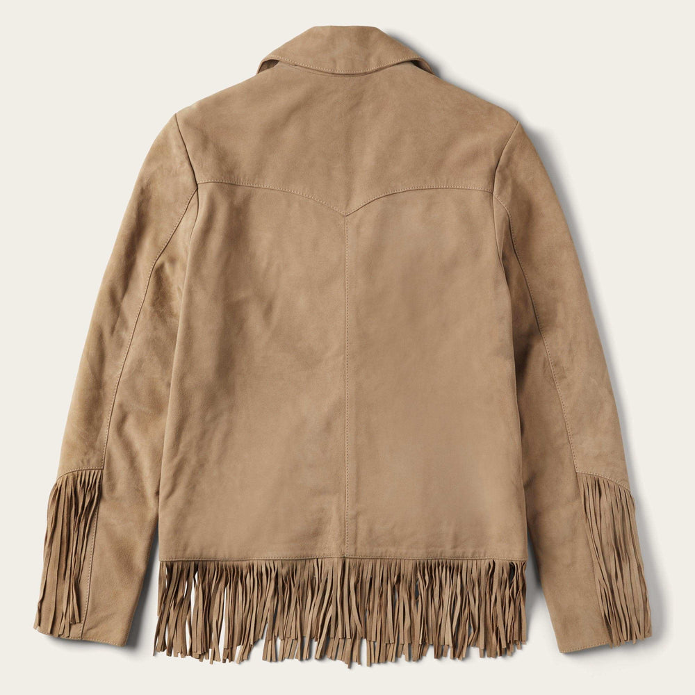 Stetson Tan Fringe Suede Jacket - Stetson - Flyclothing LLC