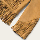 Stetson Tan Fringe Suede Jacket - Stetson - Flyclothing LLC
