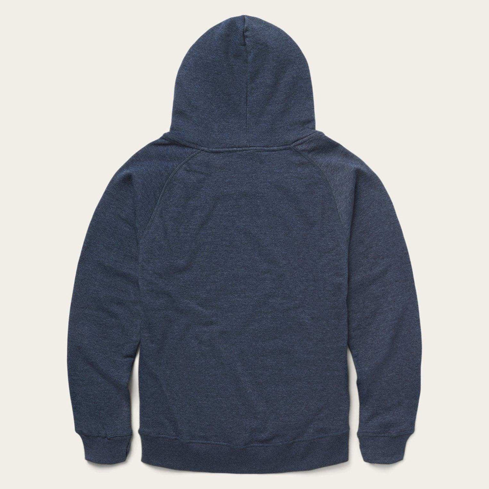 Stetson Navy Heather Fleece Knit Hooded Sweatshirt - Stetson - Flyclothing LLC