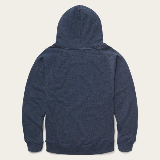 Stetson Navy Heather Fleece Knit Hooded Sweatshirt - Stetson - Flyclothing LLC