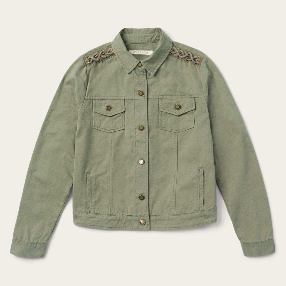 Stetson Olive Twill Jacket - Stetson - Flyclothing LLC