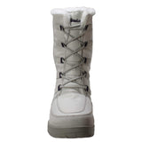 FreeShield Women's Waterproof Nylon Upper Winter Boot with Suede Trim White - AdTec - Flyclothing LLC