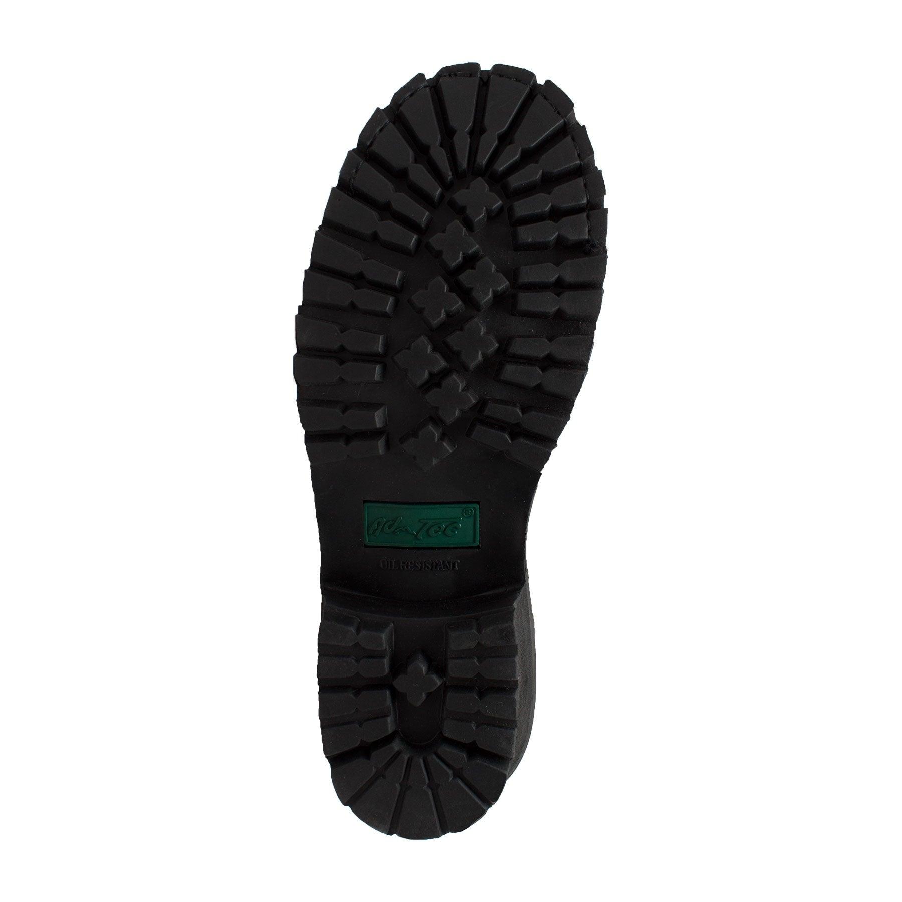 AdTec Men's 9" Steel Toe Super Logger Black - Flyclothing LLC