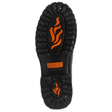 RideTecs Men's 6" Reflective Double Zipper Biker Black - RideTecs - Flyclothing LLC