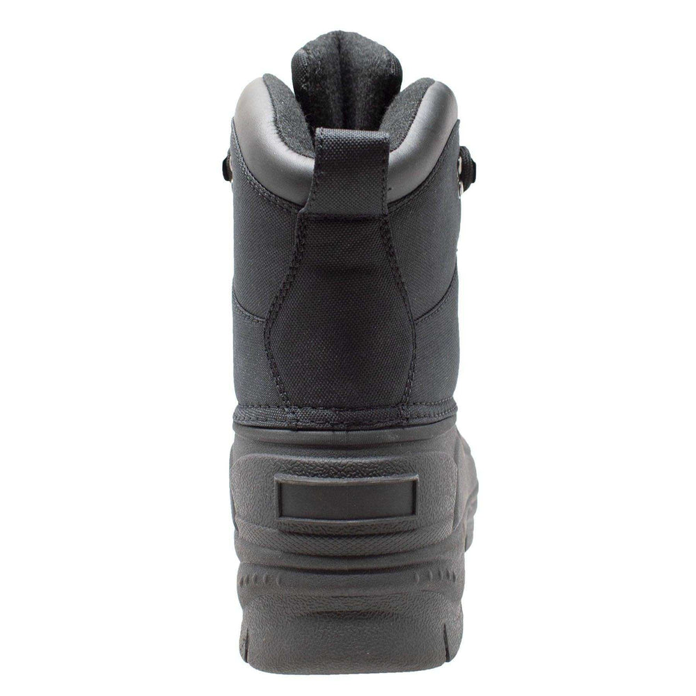 Winter Tecs Men's Durable Nylon Winter Boots Lace Black - Winter Tecs - Flyclothing LLC