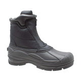 Winter Tecs Men's Durable Nylon Winter Boots Zipper Black - Winter Tecs - Flyclothing LLC
