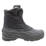 Winter Tecs Men's Durable Nylon Winter Boots Zipper Black - Winter Tecs - Flyclothing LLC