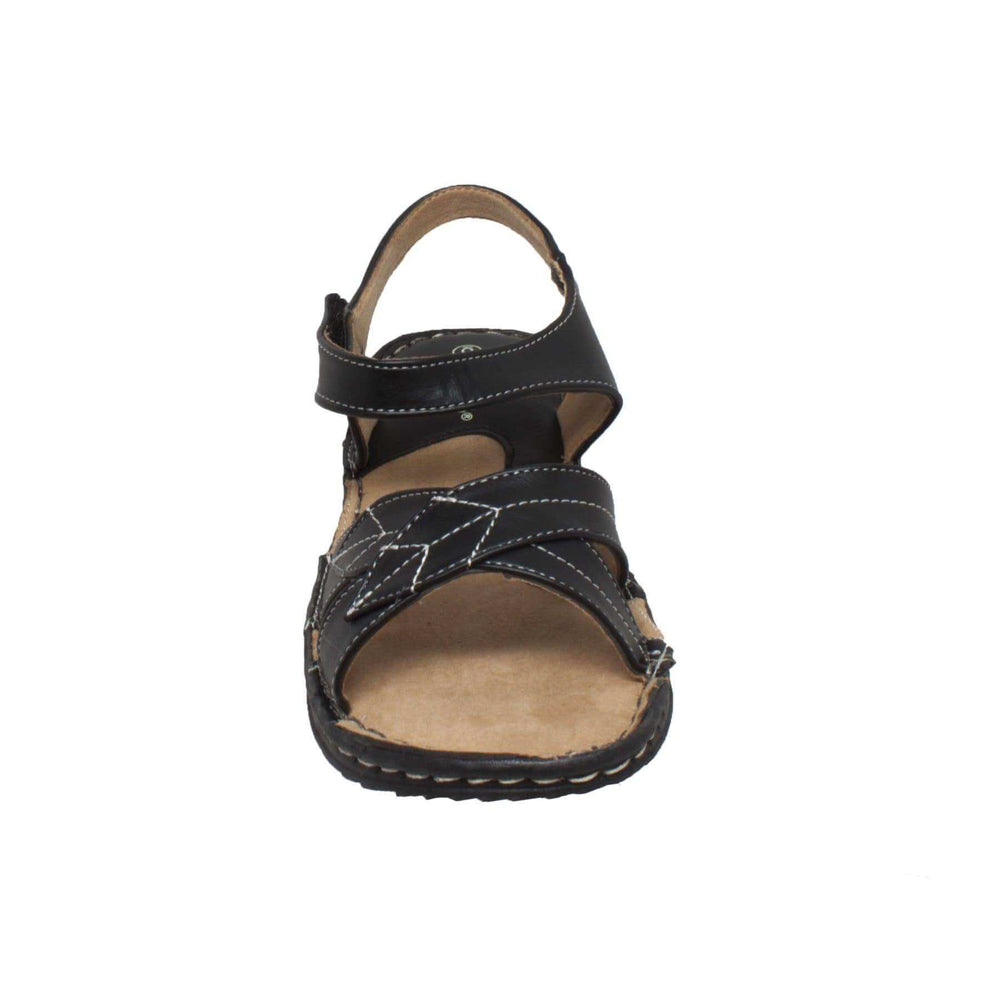 Shaboom Women's Comfort Sandal with Ankle Strap Black - Shaboom - Flyclothing LLC