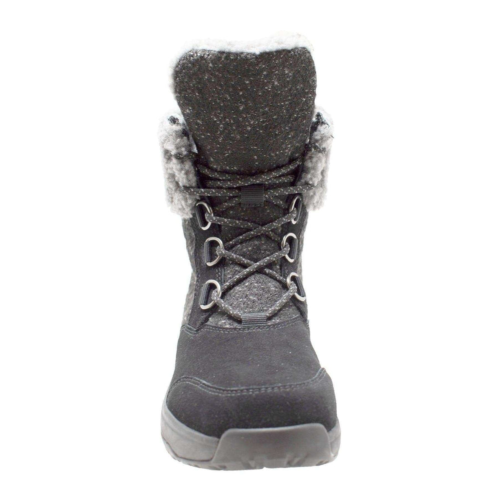 Winter Tecs Women's Microfleece Lace Winter Boot Black - AdTec - Flyclothing LLC