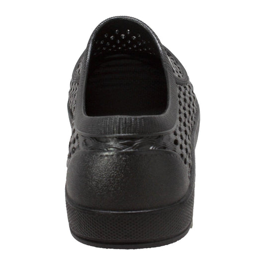 Tecs Women's 4" Relax Aqua Tecs Garden Shoe Black - Rocsoc