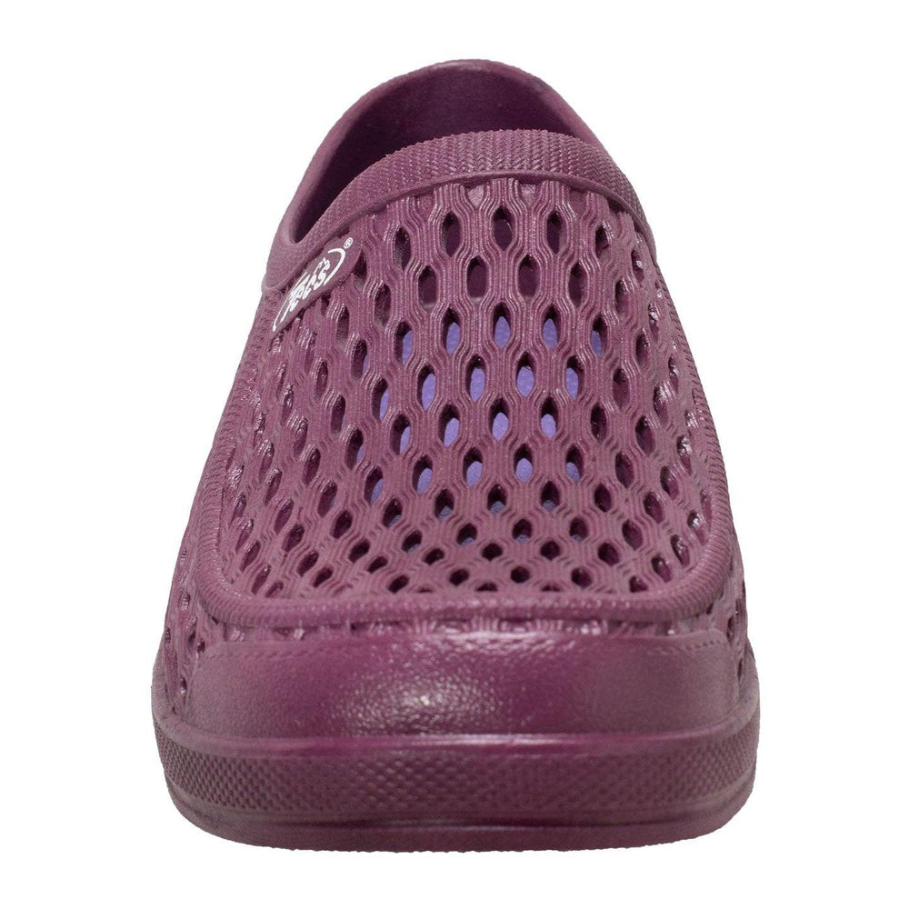 Tecs Women's 4" Relax Aqua Tecs Garden Shoe Purple - Rocsoc
