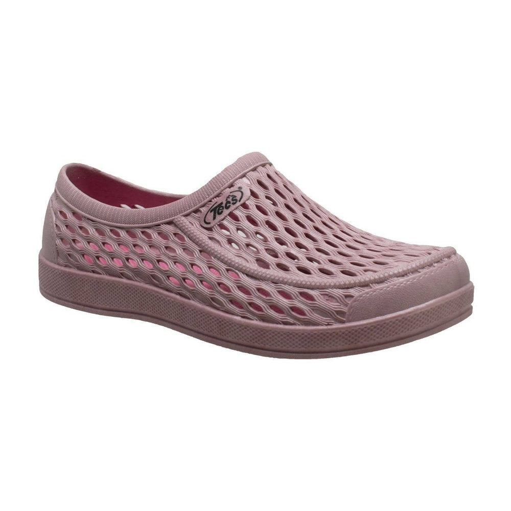 Tecs Women's 4" Relax Aqua Tecs Garden Shoe Pink - Rocsoc