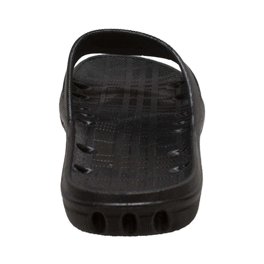 Tecs Women's PVC Slide Sandal Black - Rocsoc - Flyclothing LLC