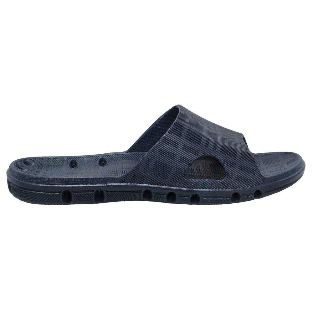 Tecs Women's PVC Slide Sandal Navy - Rocsoc - Flyclothing LLC