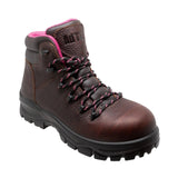 AdTec Women 6" Waterproof Soft Toe Work Boot Brown - AdTec
