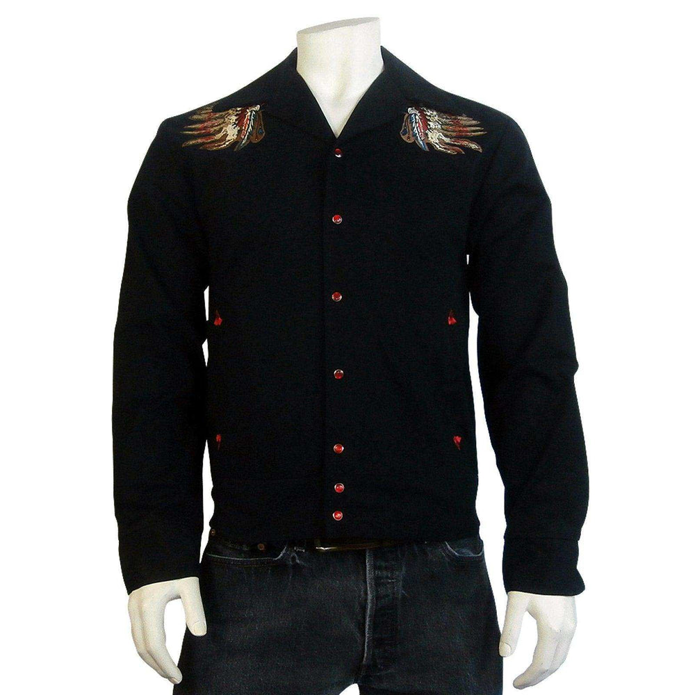 Rockmount Clothing Mens Vintage Gabardine Warbonnet Bolero Western Jacket - Rockmount Clothing - Flyclothing LLC