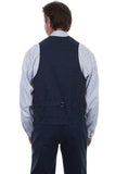 Scully NAVY CANVAS VEST - Scully Leather - Flyclothing LLC