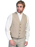 Scully SAND CANVAS VEST - Scully Leather - Flyclothing LLC