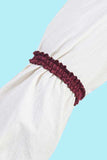 Scully BURGUNDY KENTUCKY GARTERS - Scully Leather - Flyclothing LLC