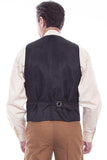 Scully EMERALD DOUBLE BREASTED WIDE LAPEL VEST - Scully Leather - Flyclothing LLC