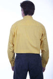 Scully YELLOW BUTTON FRONT BAND COLLAR SHIRT - Scully Leather - Flyclothing LLC