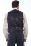 Scully GREY MINI HERRINGBONE DOUBLE BREASTED VEST - Scully Leather - Flyclothing LLC