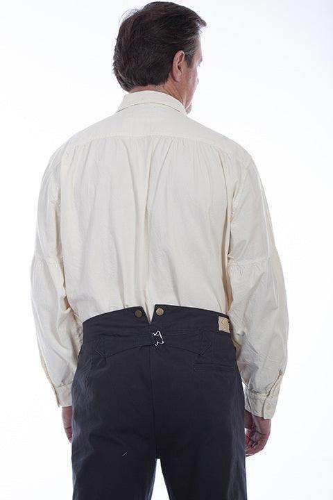 Scully NATURAL DROP SHOULDER POINT COLLAR PULL OVER - Scully Leather - Flyclothing LLC