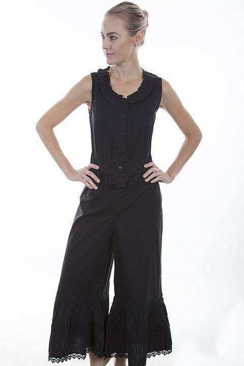 Scully BLACK BLOOMERS - Scully Leather - Flyclothing LLC