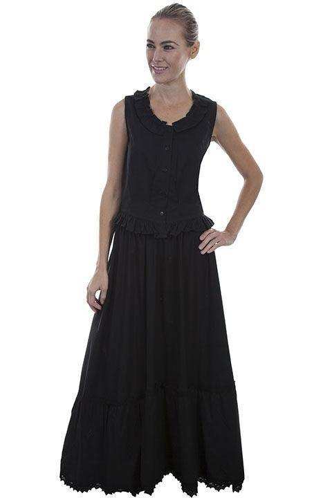 Scully BLACK PETTICOAT - Scully Leather - Flyclothing LLC