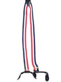 Scully RED WHITE & BLUE LADIES RED/WHT/BLUE ELASTIC SUSPENDER - Scully Leather - Flyclothing LLC