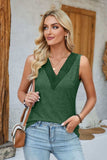 Lace Detail V-Neck Tank - Trendsi - Flyclothing LLC