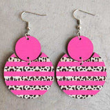 Xylem Leopard Dangle Earrings - Trendsi - Flyclothing LLC