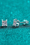 Limitless Love 1 Carat Moissanite Stud Earrings - Trendsi - Flyclothing LLC