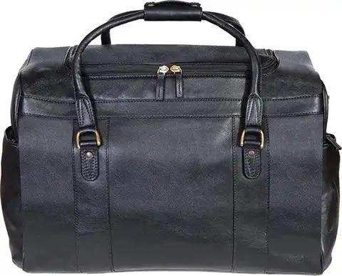 Scully Leather Black Duffle Bag - Scully Leather - Flyclothing LLC