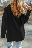 Button Down Long Sleeve Jacket - Trendsi - Flyclothing LLC