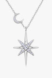 Moissanite 925 Sterling Silver Necklace - Trendsi - Flyclothing LLC