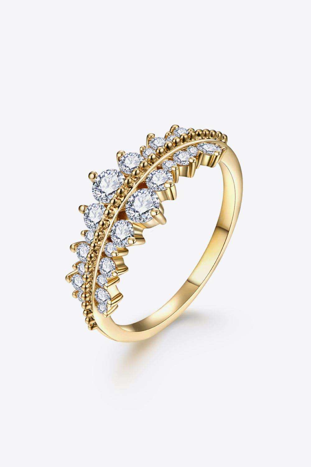 Moissanite 925 Sterling Silver Ring - Trendsi - Flyclothing LLC