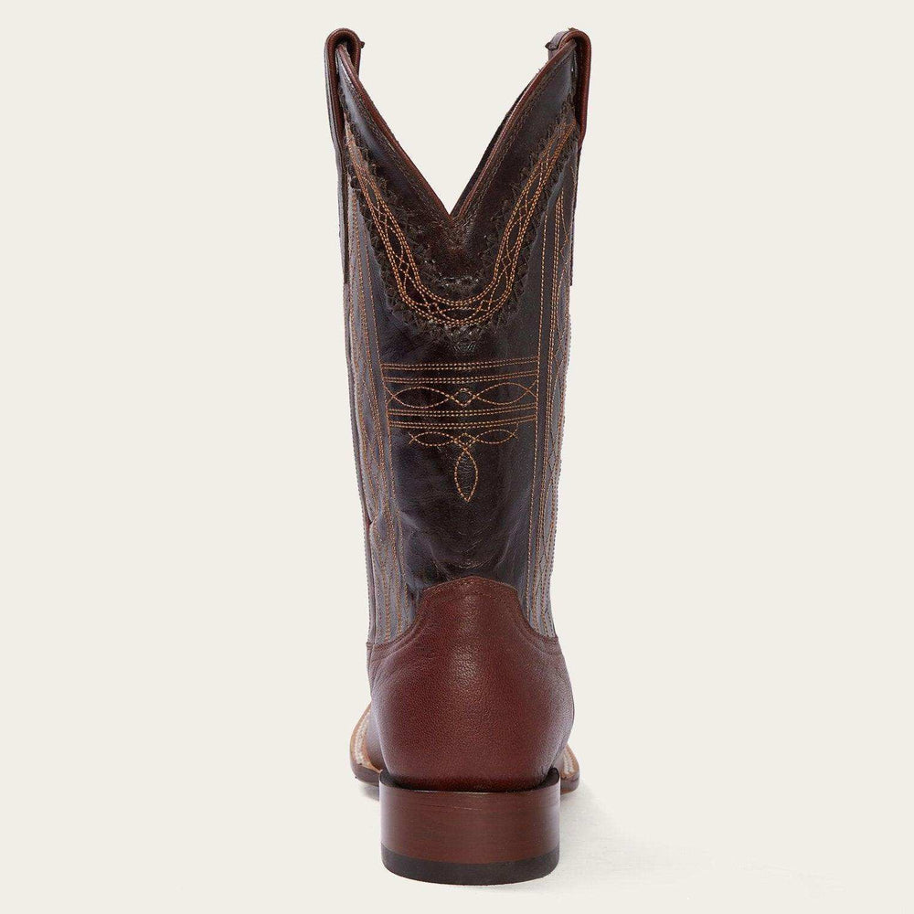 Stetson Denver Brown Goat Hand Stitched Cowboy Boot - Stetson - Flyclothing LLC