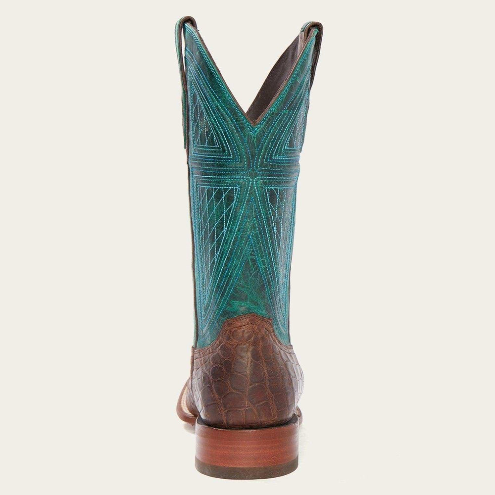 Stetson Big Horn Tabacco Alligator Cowboy Boot - Stetson - Flyclothing LLC