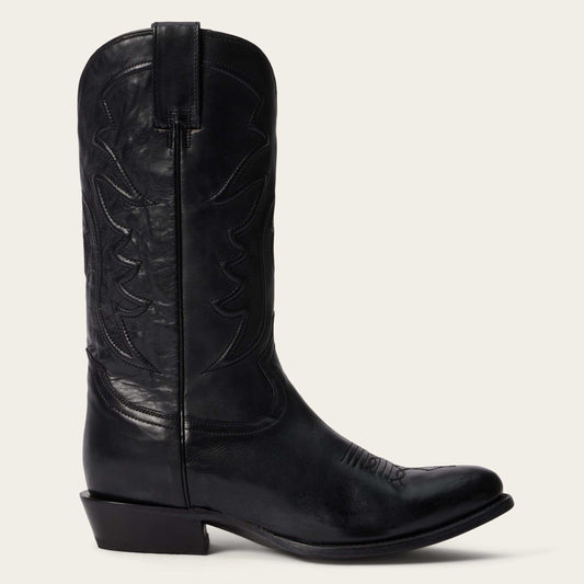 Stetson Ames Corded & Burnished Leather Boot - Stetson - Flyclothing LLC