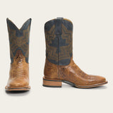 Stetson Goddard Burnished Blue & Brown Leather Boot - Stetson - Flyclothing LLC