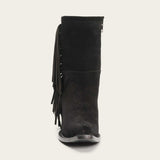 Stetson Halle Suede Fringe Side Zip Boot - Stetson - Flyclothing LLC