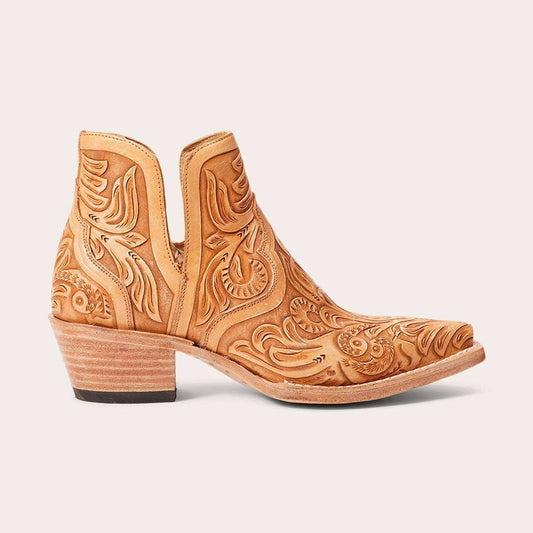 Stetson Aviana Stacked Heel Boot - Stetson - Flyclothing LLC