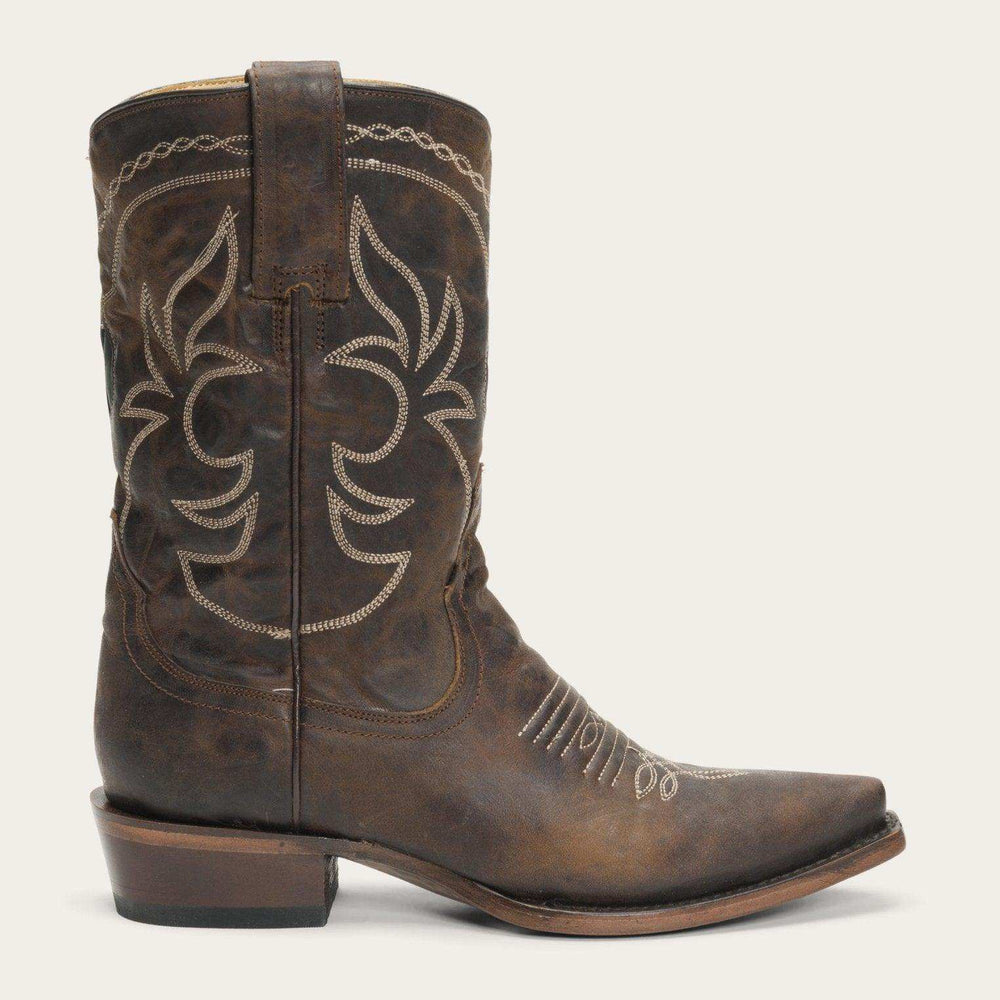 Stetson Iris Mid-Calf Embroidered Boot - Stetson - Flyclothing LLC