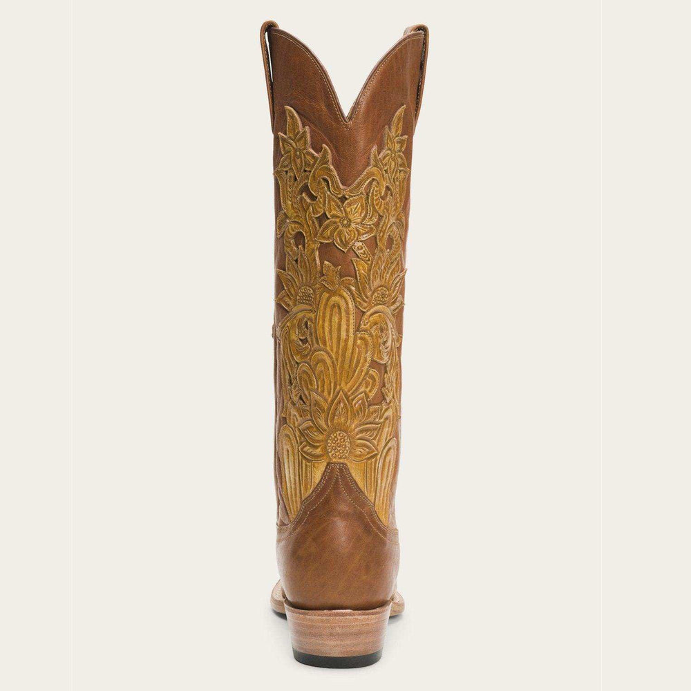 Stetson Jules Hand Tooled Leather Boot - Stetson - Flyclothing LLC