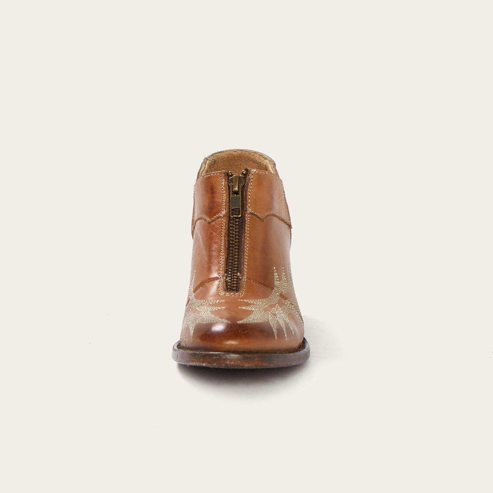 Stetson Tobacco Vintage Front Zip Shootie - Stetson - Flyclothing LLC